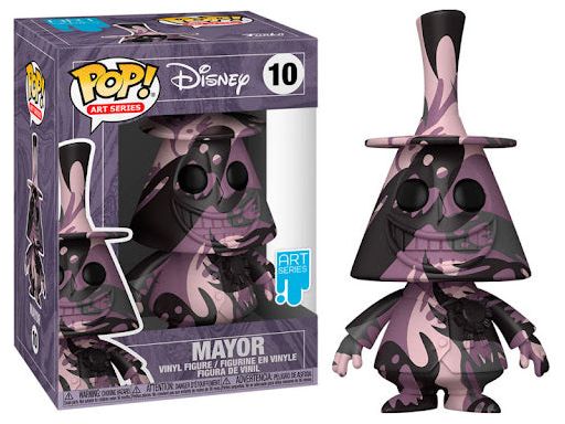 Action Figures and Toys POP! - Art Series - Disney - Nightmare Before Christmas - Mayor - Cardboard Memories Inc.
