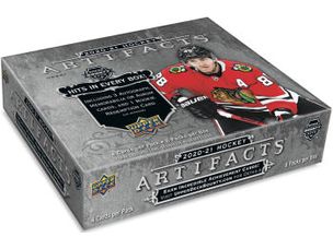 Sports Cards Upper Deck - 2020-21 - Hockey - Artifacts - Hobby Box - Cardboard Memories Inc.