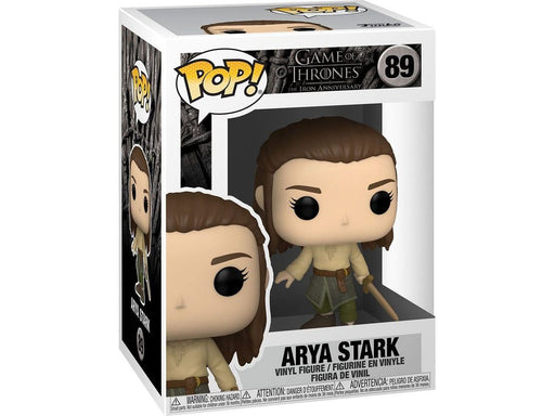 Action Figures and Toys POP! - Television - Game Of Thrones - The Iron Anniversary - Arya Stark Training - Cardboard Memories Inc.