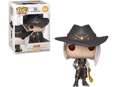 Action Figures and Toys POP! - Games- Overwatch - Ashe - Cardboard Memories Inc.