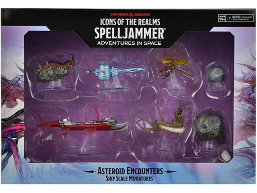 Role Playing Games Wizards of the Coast - Dungeons and Dragons - Spelljammer - Adventures in Space - Asteroid Encounters - Cardboard Memories Inc.