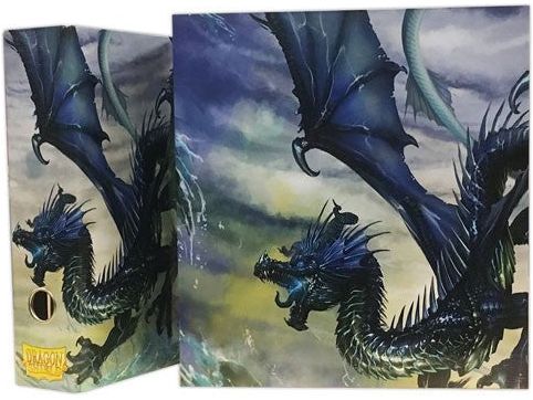 Supplies Arcane Tinmen - Dragon Shield Slipcase Binder - Dragon Art Blue - Cardboard Memories Inc.
