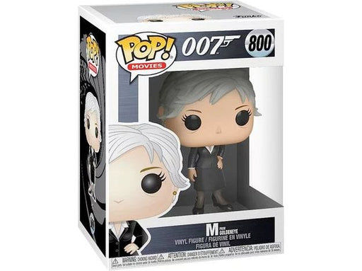 Action Figures and Toys POP! - Movies - 007 - M from Goldeneye - Cardboard Memories Inc.