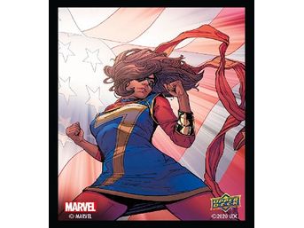 Supplies Ultra Pro - Deck Protector Sleeves - Marvel - Ms Marvel - Cardboard Memories Inc.