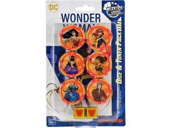 Collectible Miniature Games Wizkids - DC - HeroClix - Wonder Woman 80th - Dice and Token Pack - Cardboard Memories Inc.