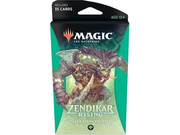 Trading Card Games Magic the Gathering - Zendikar Rising - Theme Boosters - Green - Cardboard Memories Inc.