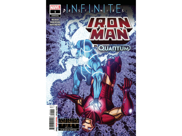 Comic Books Marvel Comics - Iron Man Annual 001 (Cond. VF-) 15517 - Cardboard Memories Inc.