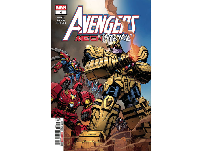 Comic Books Marvel Comics - Avengers Mech Strike 004 of 5 (Cond. VF-) - 13668 - Cardboard Memories Inc.