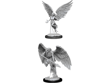 Role Playing Games Wizkids - Dungeons and Dragons - Nolzurs Marvellous Miniatures - Harpy and Arakocra - 90026 - Cardboard Memories Inc.