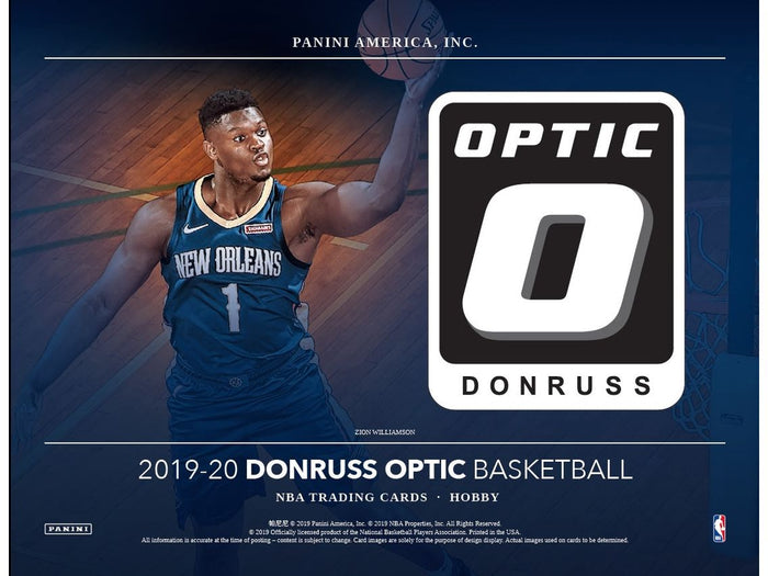 Sports Cards Panini - 2019-20 - Baseketball - Donruss Optic - Hobby Box - Cardboard Memories Inc.