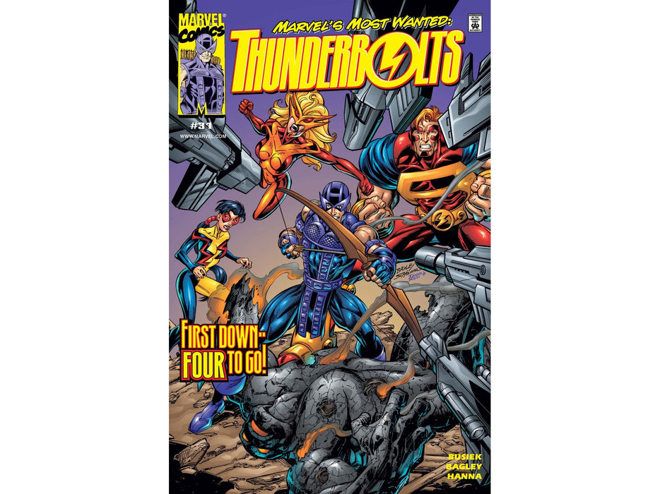 Comic Books Marvel Comics - Thunderbolts 031 - 6089 - Cardboard Memories Inc.