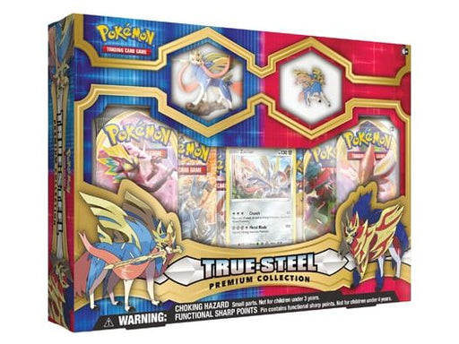 Trading Card Games Pokemon - Sword and Shield - True Steel - Premium Collection Box - Zacian - Cardboard Memories Inc.