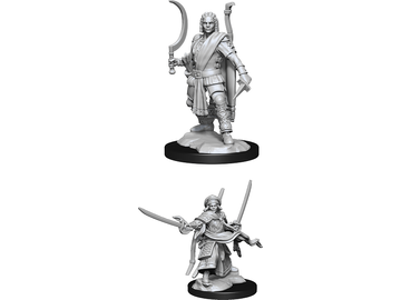 Role Playing Games Wizkids - Dungeons and Dragons - Unpainted Miniature - Nolzurs Marvellous Miniatures - Human Male Ranger - 90142 - Cardboard Memories Inc.