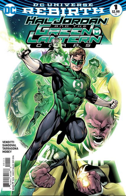 Comic Books DC Comics - Hal Jordan and the Green Lantern Corps (2016) 001 (Cond. FN) - 4204 - Cardboard Memories Inc.