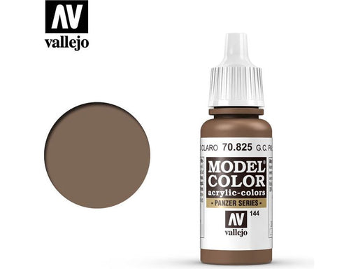 Paints and Paint Accessories Acrylicos Vallejo - German Camouflage Pale Brown - 70 825 - Cardboard Memories Inc.