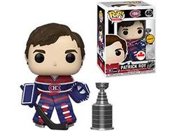 Action Figures and Toys POP! - Sports - NHL - Montreal Canadiens - Patrick Roy - Home - Chase - Cardboard Memories Inc.