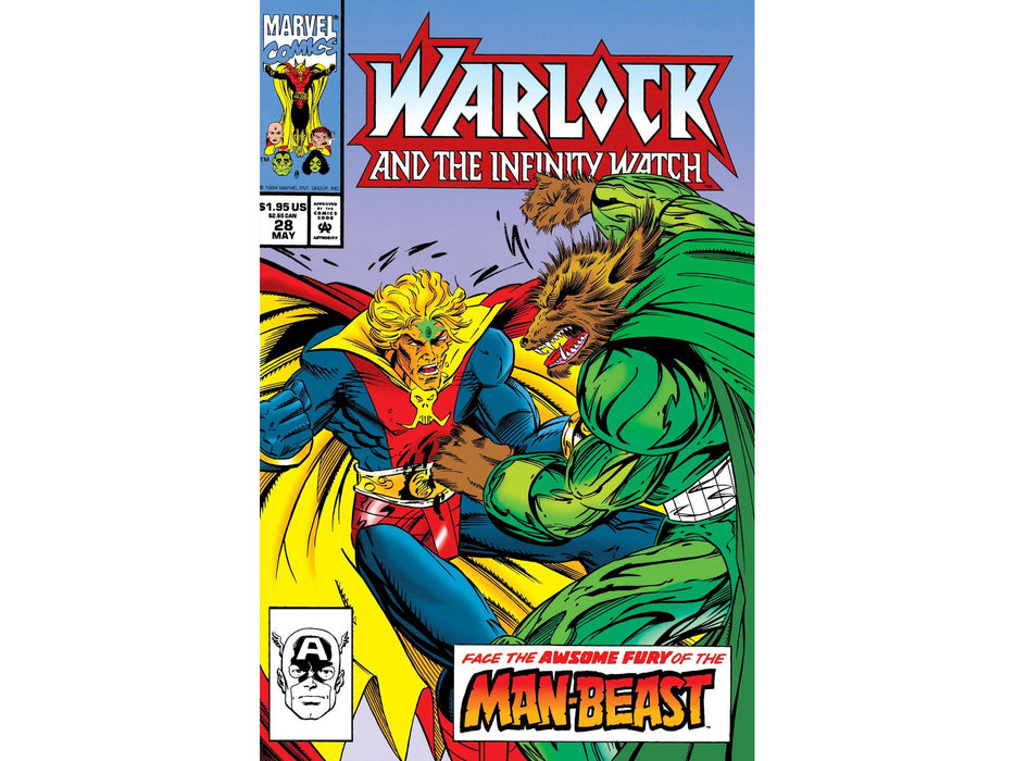 Comic Books Marvel Comics - Warlock and the Infinity Watch 028 - 5954 - Cardboard Memories Inc.