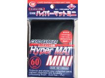 Supplies KMC Card Barrier - Small Size - Hyper Mat Mini - Black - Cardboard Memories Inc.