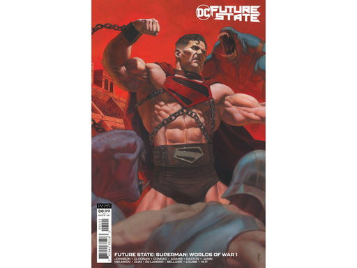Comic Books DC Comics - Future State - Superman Worlds of War 001 - Card Stock Variant Edition - 4676 - Cardboard Memories Inc.