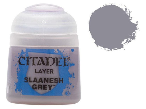 Paints and Paint Accessories Citadel Layer - Slaanesh Grey 22-12 - Cardboard Memories Inc.