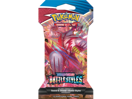 Trading Card Games Pokemon - Sword and Shield - Battle Styles - Sleeved Blister Pack - Cardboard Memories Inc.