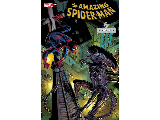 Comic Books Marvel Comics - Amazing Spider-Man 056 - Bagley Marvel vs Alien Variant Edition (Cond. VF-) - 5727 - Cardboard Memories Inc.