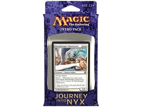 Trading Card Games Magic the Gathering - Journey Into Nyx - Intro Pack - Mortals of Myth - Cardboard Memories Inc.