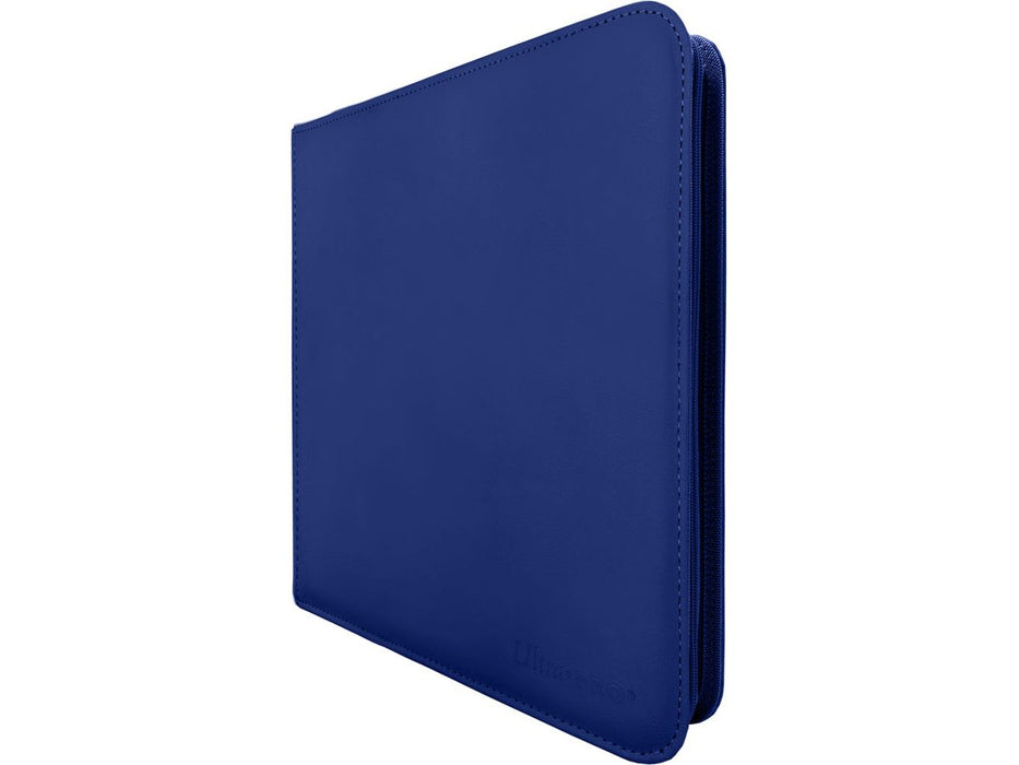 Supplies Ultra Pro - 12 Pocket Pro Zipper Binder - Dark Blue - Cardboard Memories Inc.