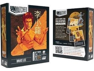 Board Games Restoration Games - Unmatched - Bruce Lee - Cardboard Memories Inc.