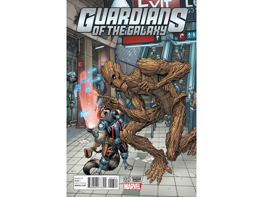 Comic Books Marvel Comics - Guardians Of The Galaxy 027 - NYC Cover - 4176 - Cardboard Memories Inc.