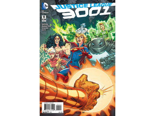 Comic Books DC Comics - Justice League 3001 011 (Cond. VF-) 5402 - Cardboard Memories Inc.