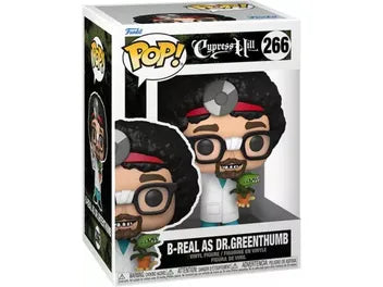 Action Figures and Toys POP! - Music - Cypress Hill - B-Real as Dr. Greenthumb - Cardboard Memories Inc.