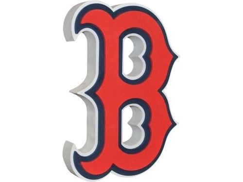 Action Figures and Toys Foam Fanatics - Boston Red Sox 3D Fan Foam - Logo Sign - Cardboard Memories Inc.
