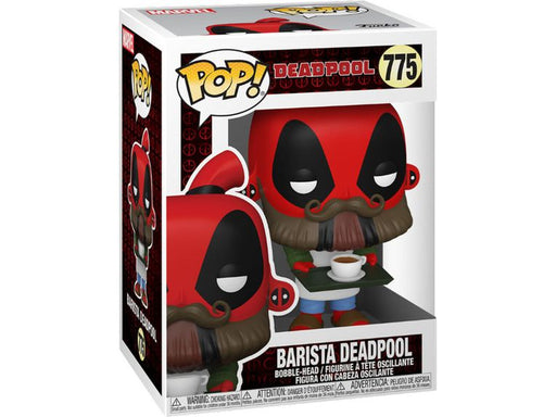 Action Figures and Toys POP! - Movies - Deadpool - Barista Deadpool - Cardboard Memories Inc.