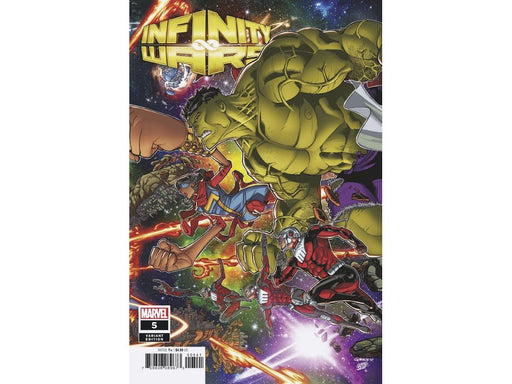 Comic Books Marvel Comics - Infinity Wars 005 - Garron Connecting Variant Edition (Cond. VF-) - 7246 - Cardboard Memories Inc.