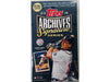 Sports Cards Topps - 2018 - Baseball - Archives Signature Series - Retired Players Edition - Hobby Box - Cardboard Memories Inc.