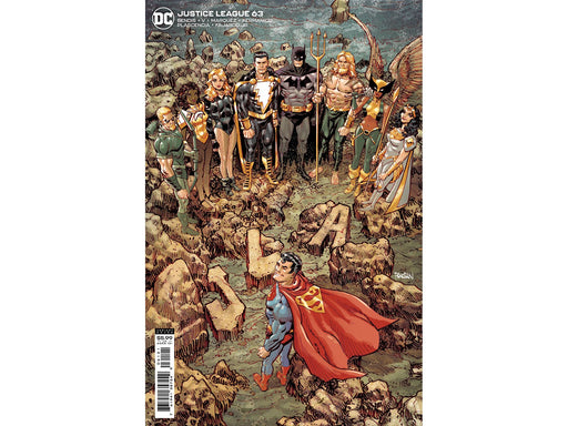 Comic Books DC Comics - Justice League 063 - Card Stock Variant Edition (Cond. VF-) - 11034 - Cardboard Memories Inc.