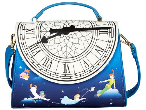 Supplies Loungefly - Disney - Peter Pan Clock - Crossbody Bag - Cardboard Memories Inc.