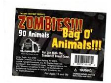 Board Games Twilight Creations - Zombies!!! - Bag O Zombie Animals - Cardboard Memories Inc.