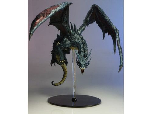 Role Playing Games Wizards of the Coast - Dungeons and Dragons Icons of the Realms - Tyranny of Dragons - Bahamut Premium Figure - Cardboard Memories Inc.