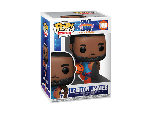 Action Figures and Toys POP! - Movies - Space Jam - Lebron James with Basketball - Cardboard Memories Inc.