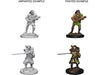 Role Playing Games Wizkids - Dungeons and Dragons -  Nolzurs Marvellous Miniatures - Human Male Bard - 72632 - Cardboard Memories Inc.