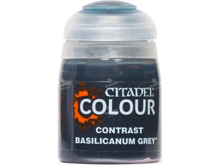 Paints and Paint Accessories Citadel Contrast Paint - Basilicanum Grey - 29-37 - Cardboard Memories Inc.