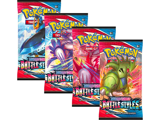 Trading Card Games Pokemon - Sword and Shield - Battle Styles - Booster Pack - Cardboard Memories Inc.