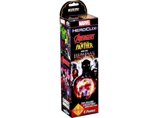 Collectible Miniature Games Wizkids - Marvel - HeroClix - Black Panther and Illuminati - Booster Box - Cardboard Memories Inc.