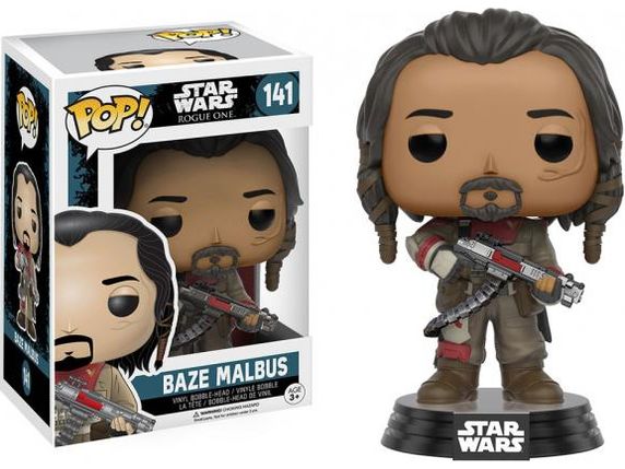 Action Figures and Toys POP! - Movies - Star Wars Rogue One- Baze Malbus - Cardboard Memories Inc.