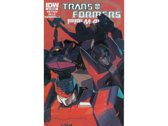 Comic Books IDW Comics - Transformers Primacy 02 - Subscription Variant Cover - 0161 - Cardboard Memories Inc.