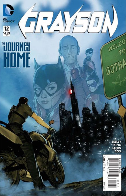 Comic Books DC Comics - Grayson (2014) 012 (Cond. FN) - 4249 - Cardboard Memories Inc.