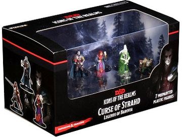 Role Playing Games Wizards of the Coast - Dungeons and Dragons - Icons of the Realms - Curse of Strahd - Legends of Barovia - Cardboard Memories Inc.