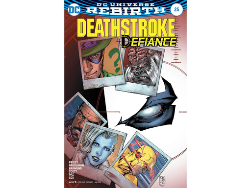 Comic Books DC Comics - Deathstroke 025 - Variant Cover - 2454 - Cardboard Memories Inc.